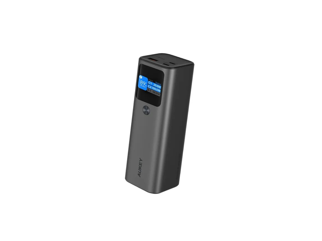 Buy Aukey 26800mAh Power Bank 140W PD - Gray in Qatar Buy Aukey 26800mAh Power Bank 140W PD - Gray in Qatar